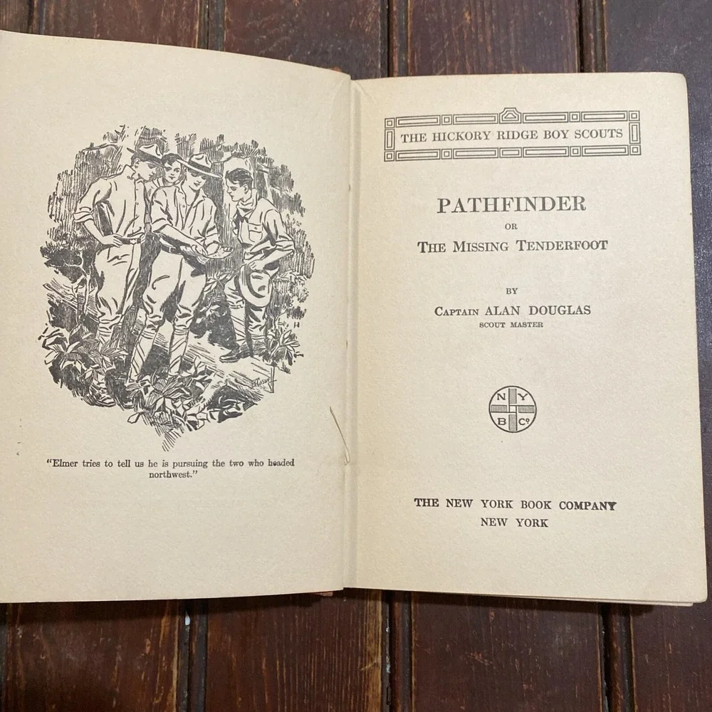 The Hickory Ridge Boy‎ Scouts - Pathfinder or The Missing Tenderfoot (1913, HC)